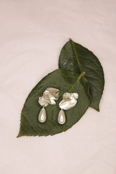 Pendientes con perlas